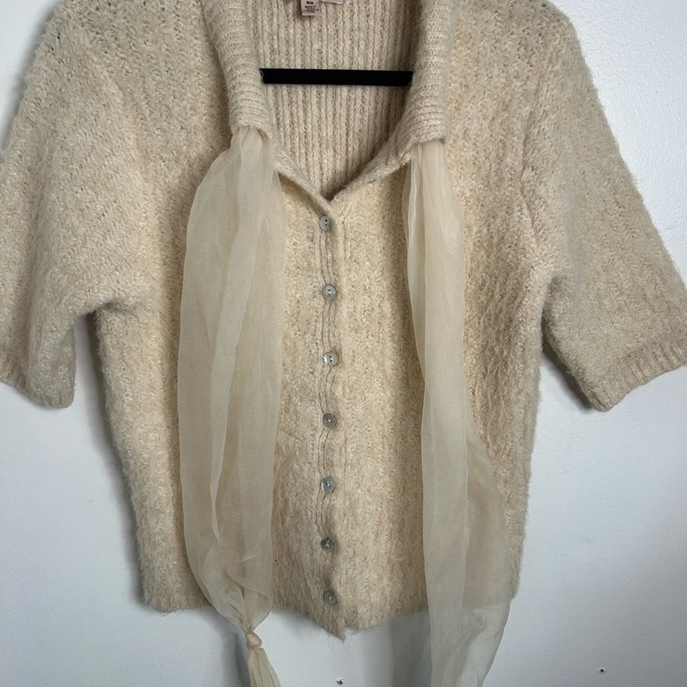 Philosophy Beige Knit Sweater